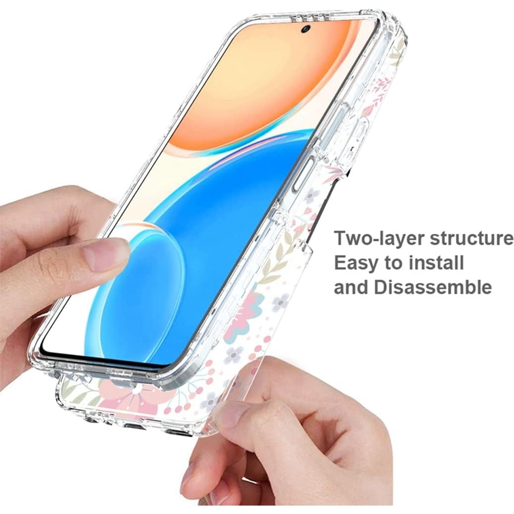 Funda Honor X8 con Protector de Pantalla Vidrio Templado