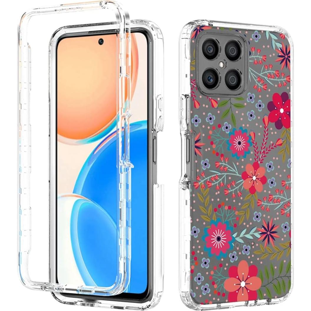 Funda Honor X8 con Protector de Pantalla Vidrio Templado