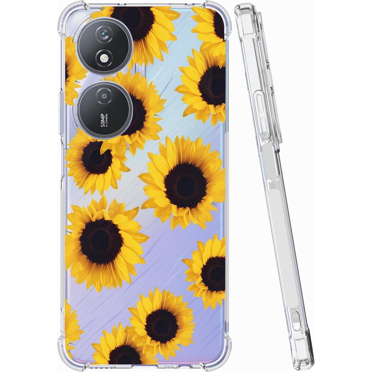 Funda TPU Honor Play 50 Plus 5G Girasol - Protección Antideslizante