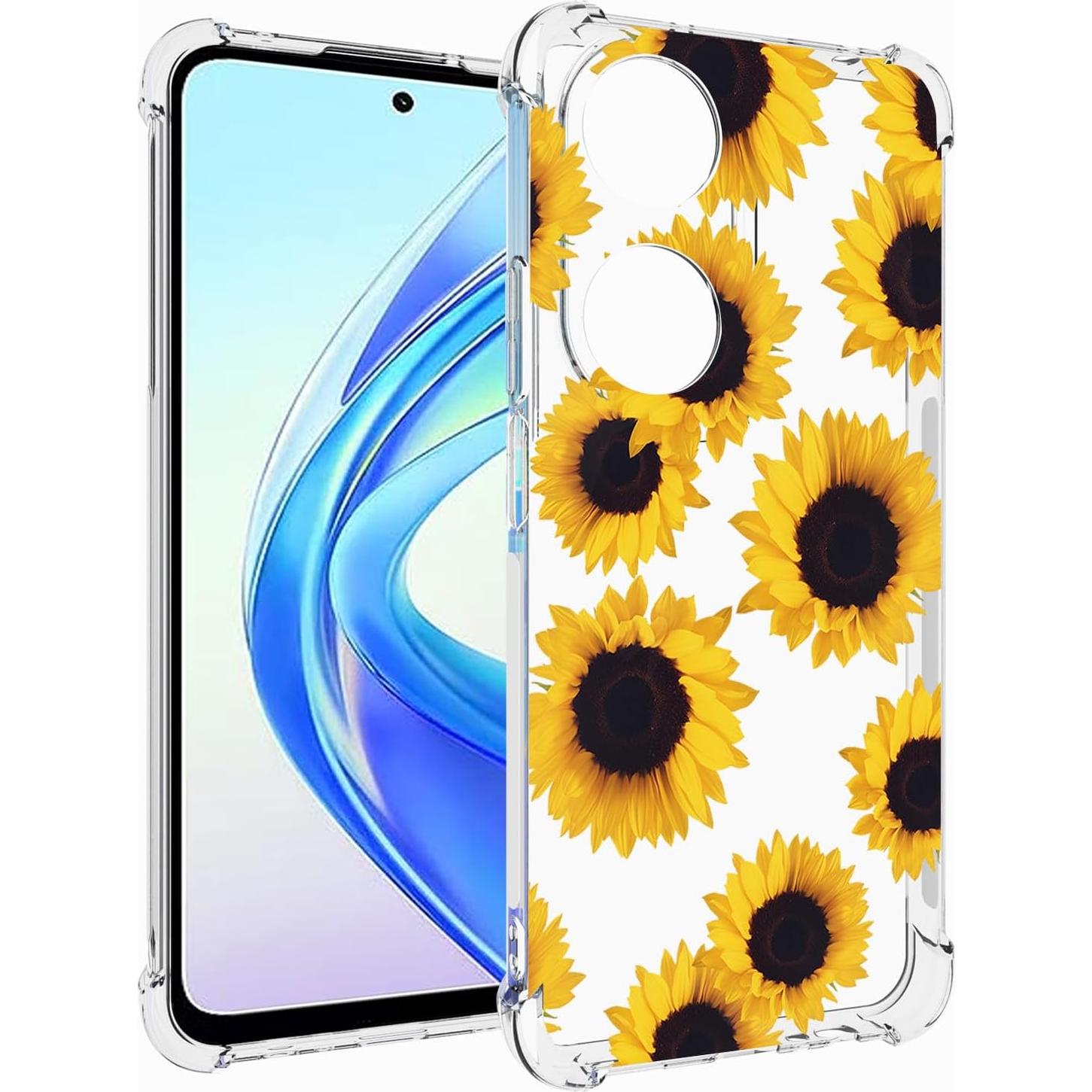Funda TPU Honor Play 50 Plus 5G Girasol - Protección Antideslizante