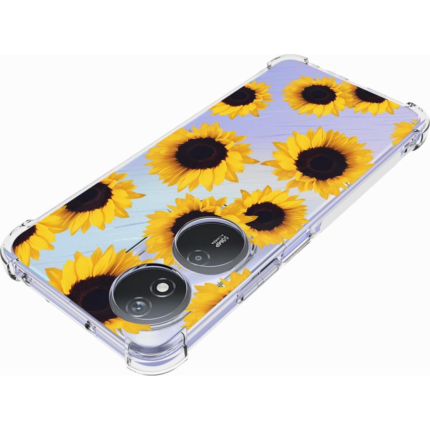Funda TPU Honor Play 50 Plus 5G Girasol - Protección Antideslizante