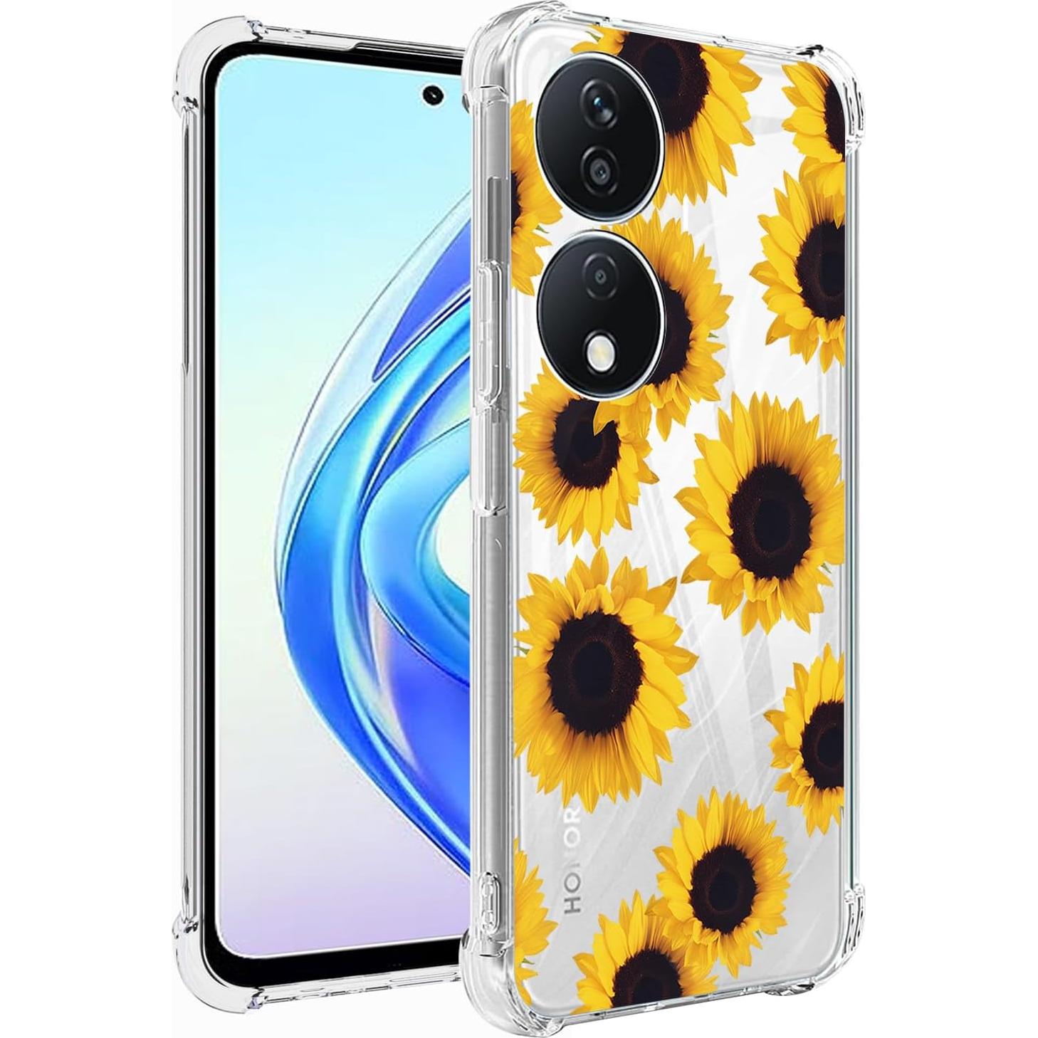 Funda TPU Honor Play 50 Plus 5G Girasol - Protección Antideslizante