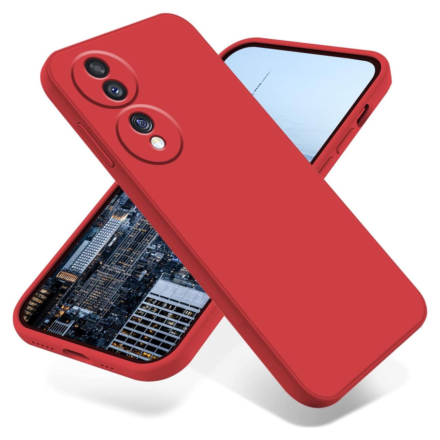 Funda Honor 70 Silicona Líquida Verde Oscuro Tacto Suave