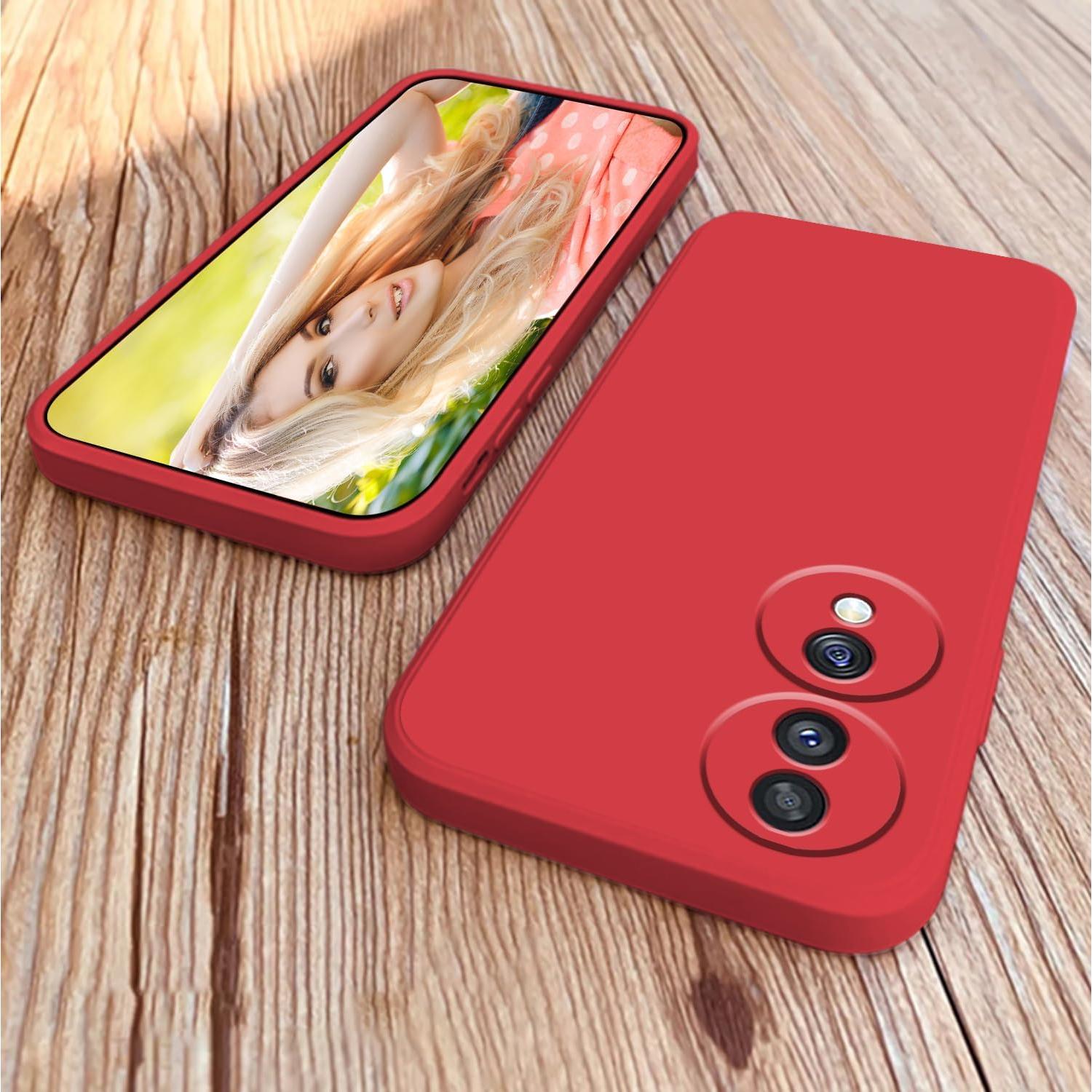 Funda Honor 70 Silicona Líquida Verde Oscuro Tacto Suave