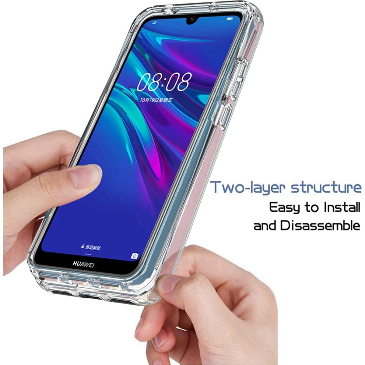 Funda Protectora Huawei Y6 2019 con Protector de Pantalla