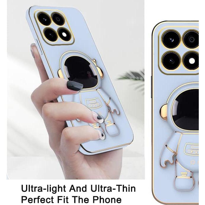 Funda Honor X8B con Soporte Oculto Astronauta Azul