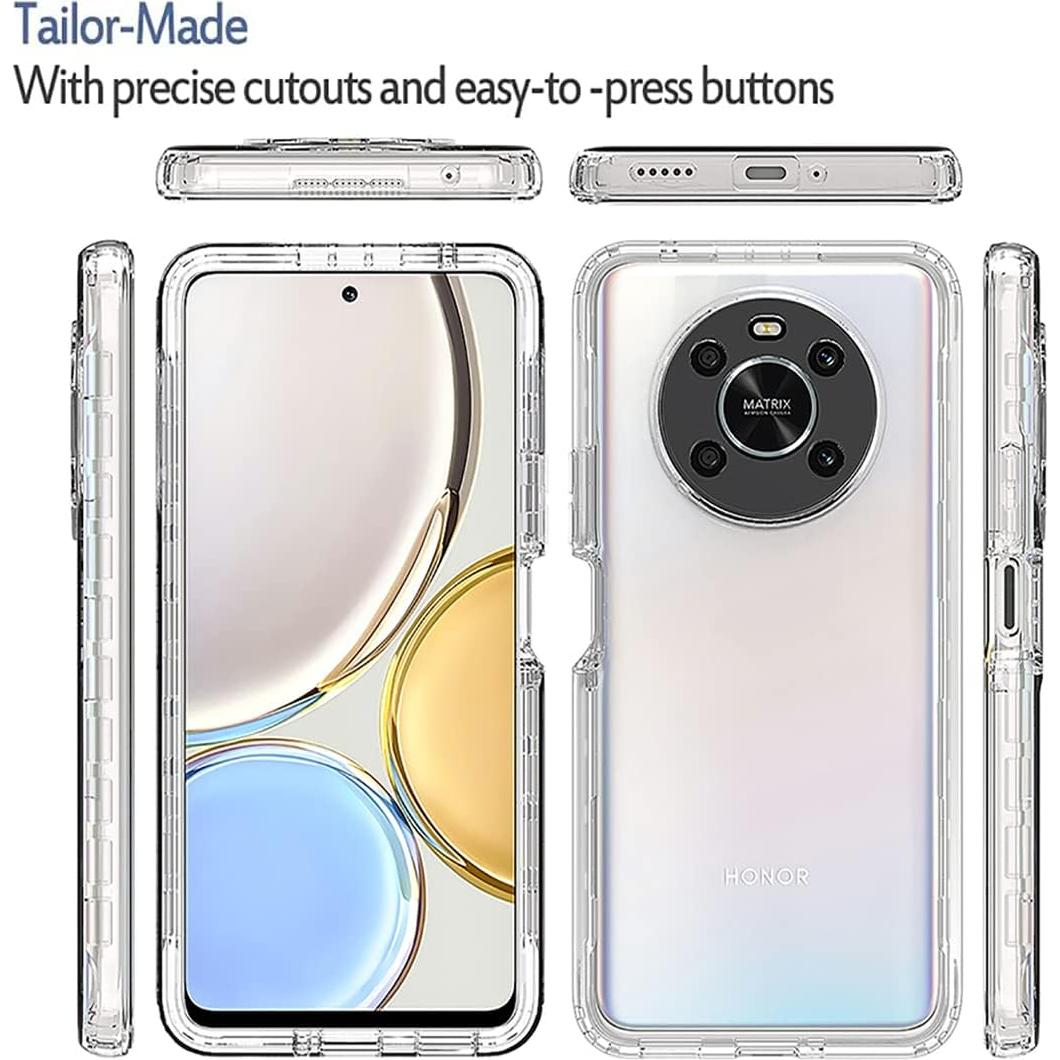 Funda Protectora Honor X9/X30/Magic4 Lite con Protector de Pantalla