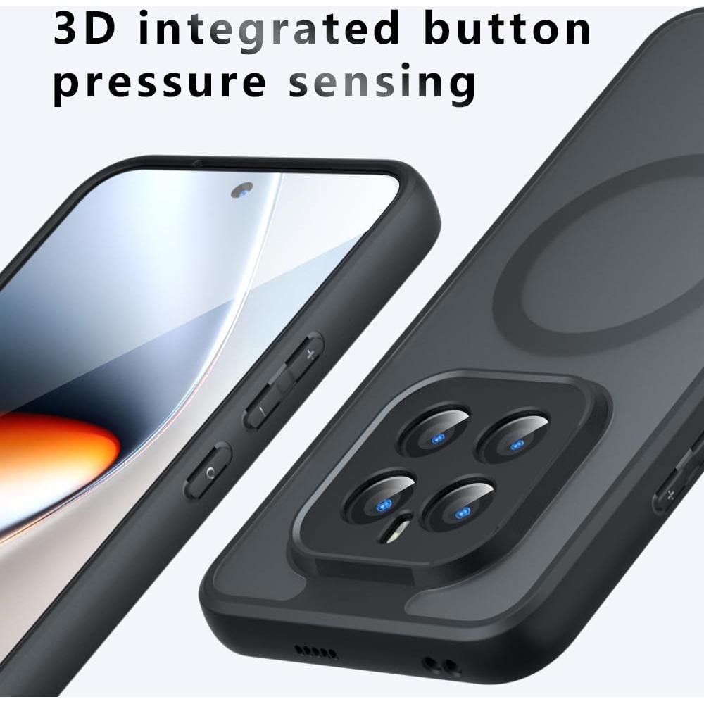 Funda Magnética Honor GT Pro Negra Mate a Prueba de Golpes