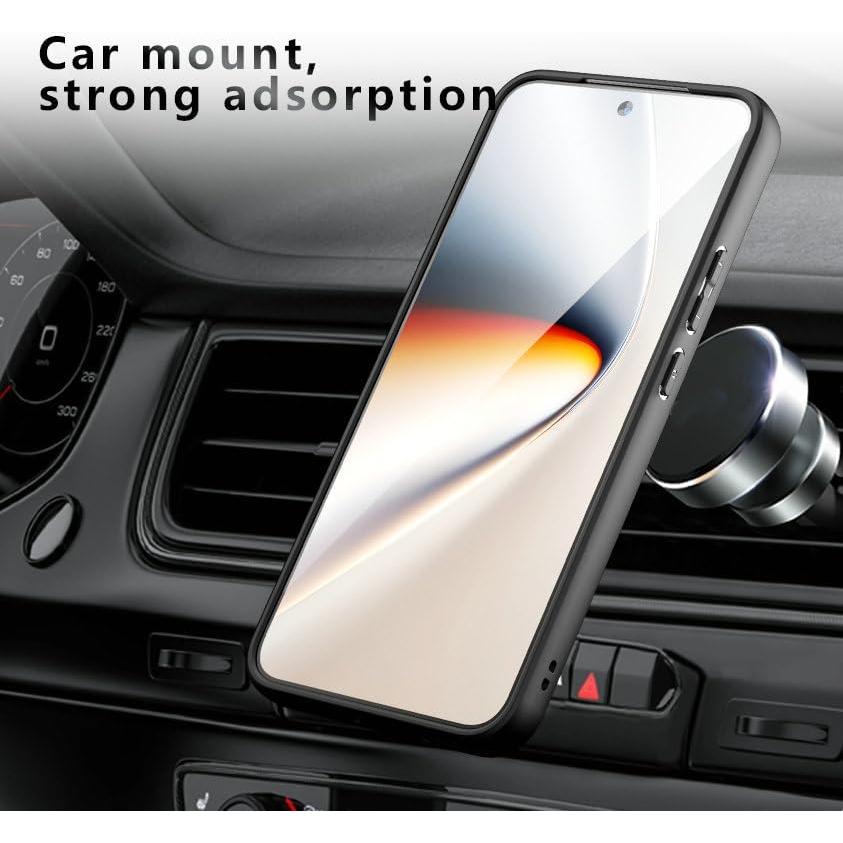 Funda Magnética Honor GT Pro Negra Mate a Prueba de Golpes