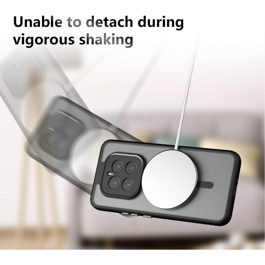 Funda Magnética Honor GT Pro Negra Mate a Prueba de Golpes