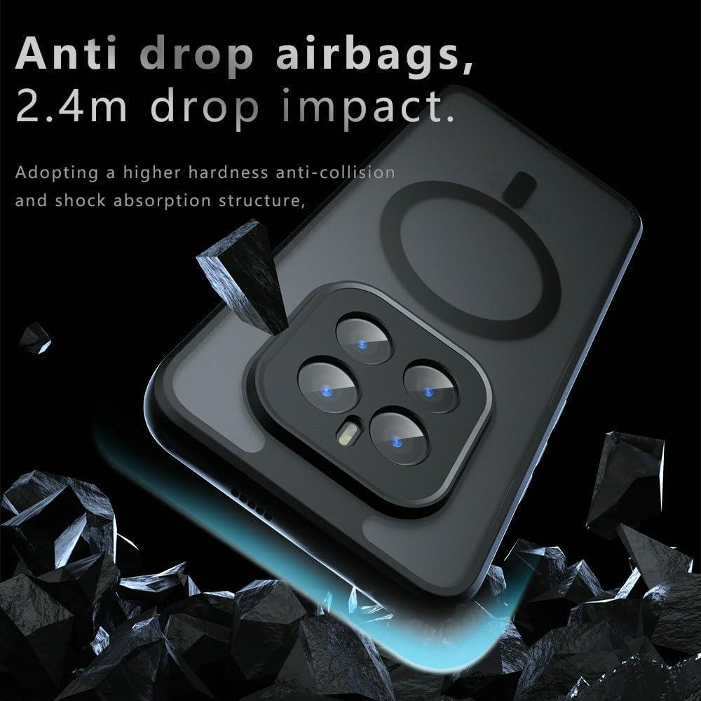 Funda Magnética Honor GT Pro Negra Mate a Prueba de Golpes