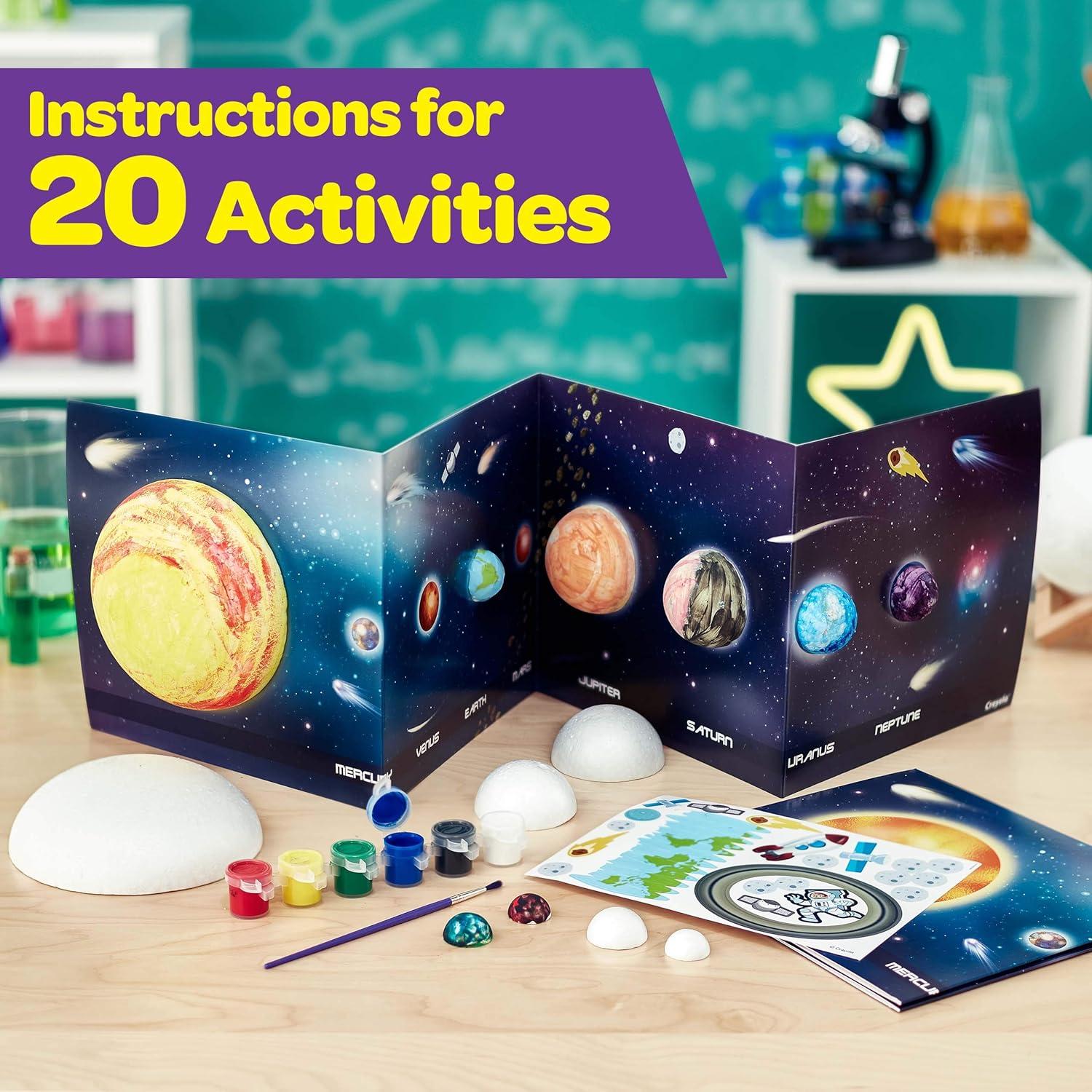 Kit de Ciencia Espacial Crayola - Sistema Solar Educativo