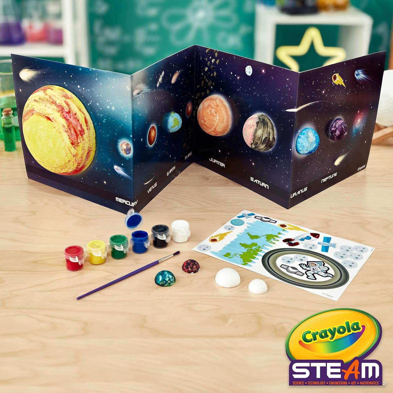Kit de Ciencia Espacial Crayola - Sistema Solar Educativo