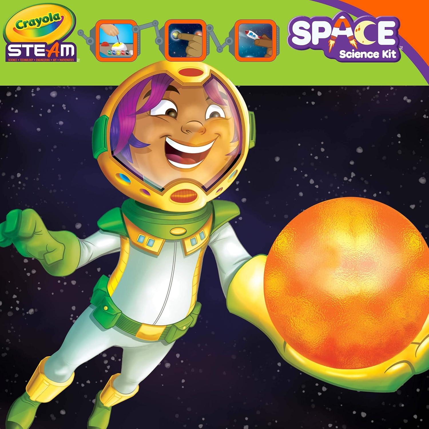 Kit de Ciencia Espacial Crayola - Sistema Solar Educativo