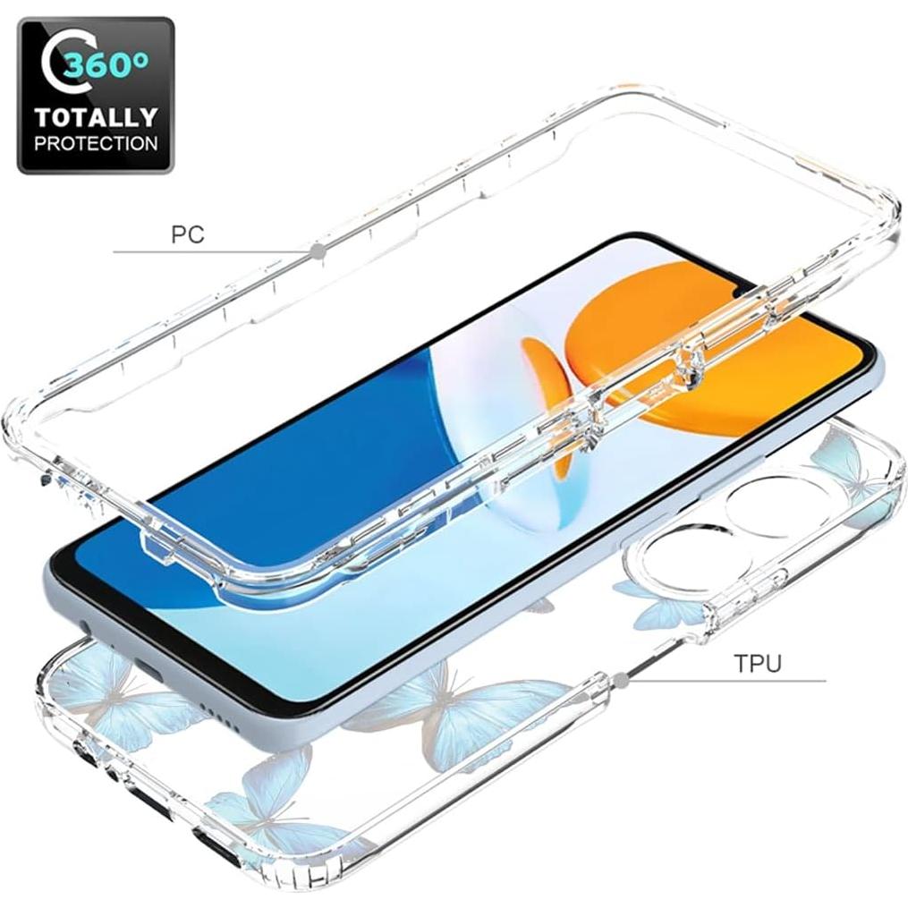 Funda Honor X7 Sidande con Protector de Pantalla Templado