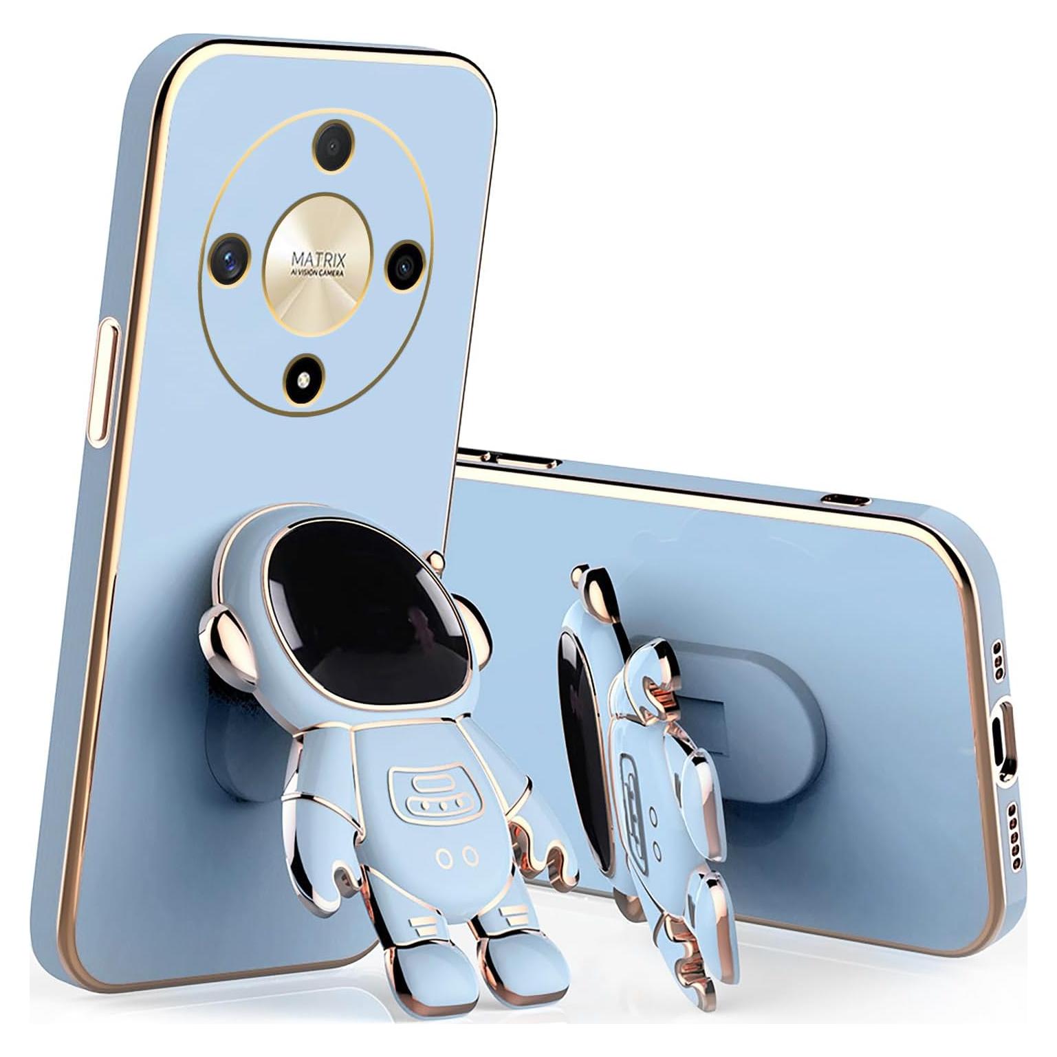 Funda Honor Magic 6 Lite Silicona TPU Astronauta Azul