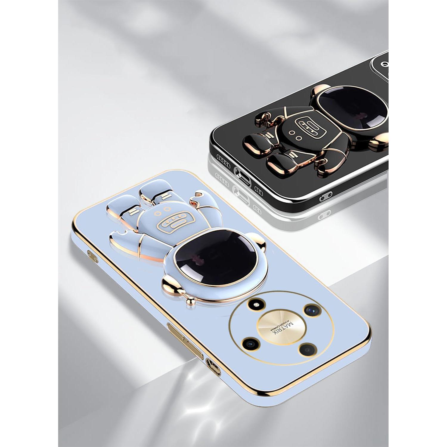 Funda Honor Magic 6 Lite Silicona TPU Astronauta Azul