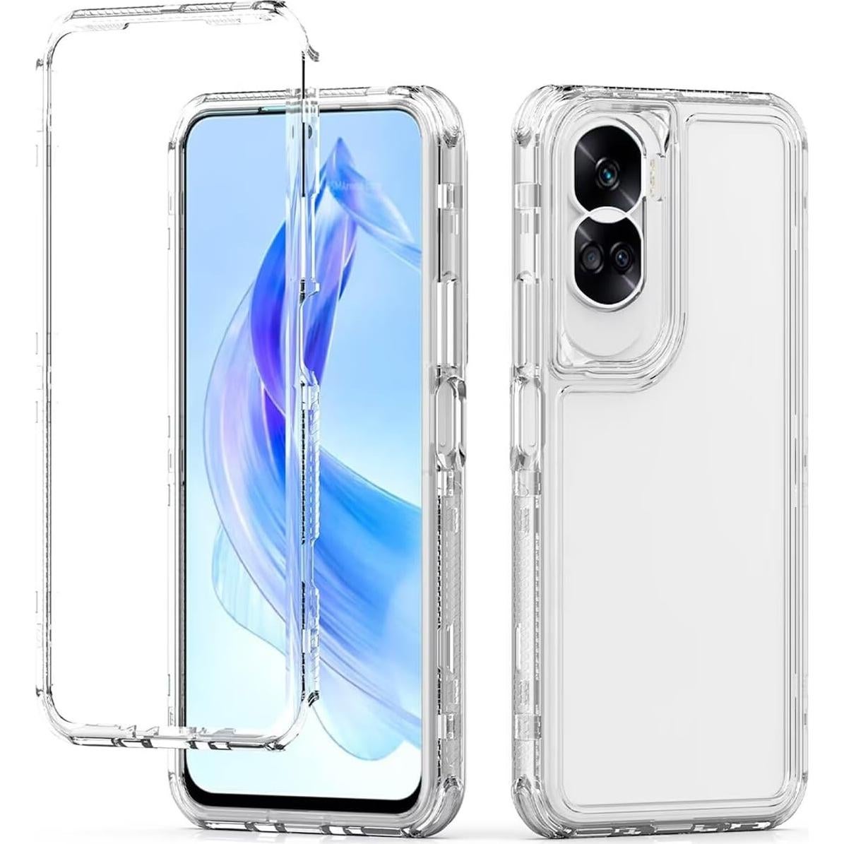 Funda Honor 90 Lite 5G Transparente con Protector de Pantalla