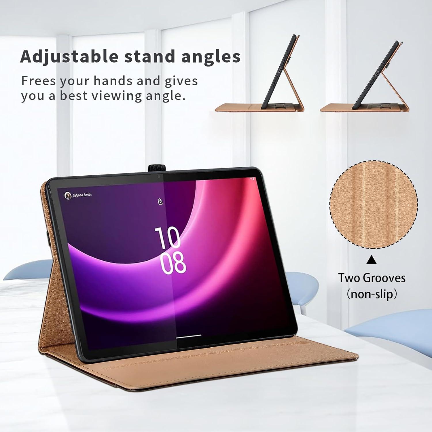 Funda de Cuero PU para Lenovo Tab P11 Gen 2 11.5" Azul