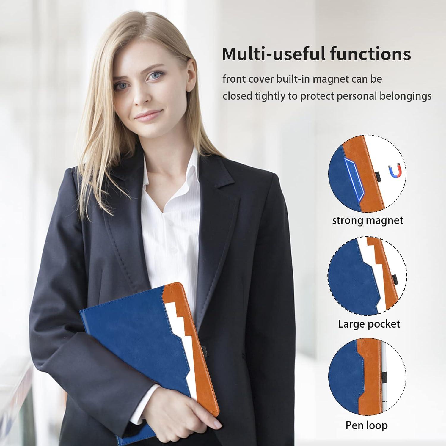 Funda de Cuero PU para Lenovo Tab P11 Gen 2 11.5" Azul