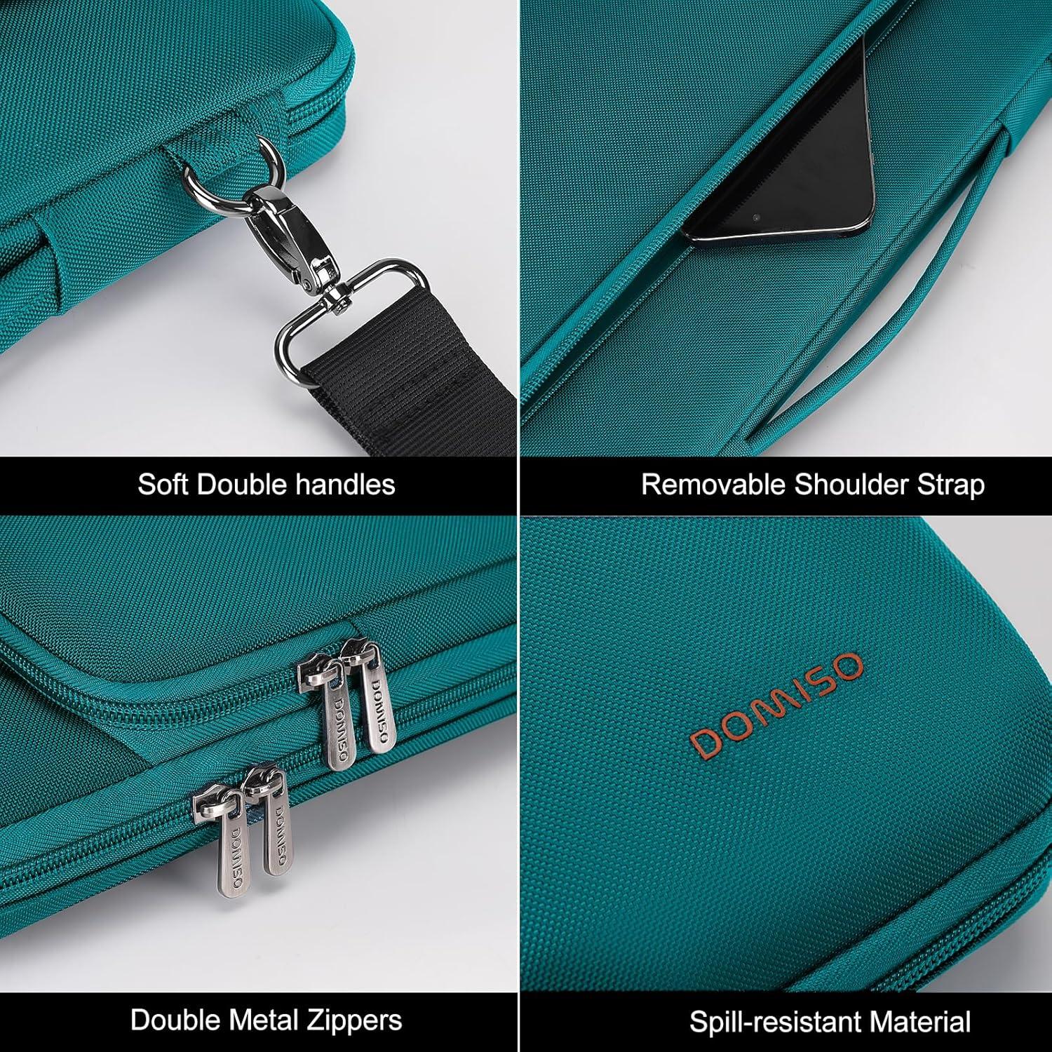 Funda para Laptop 15.6" DOMISO Impermeable Turquesa