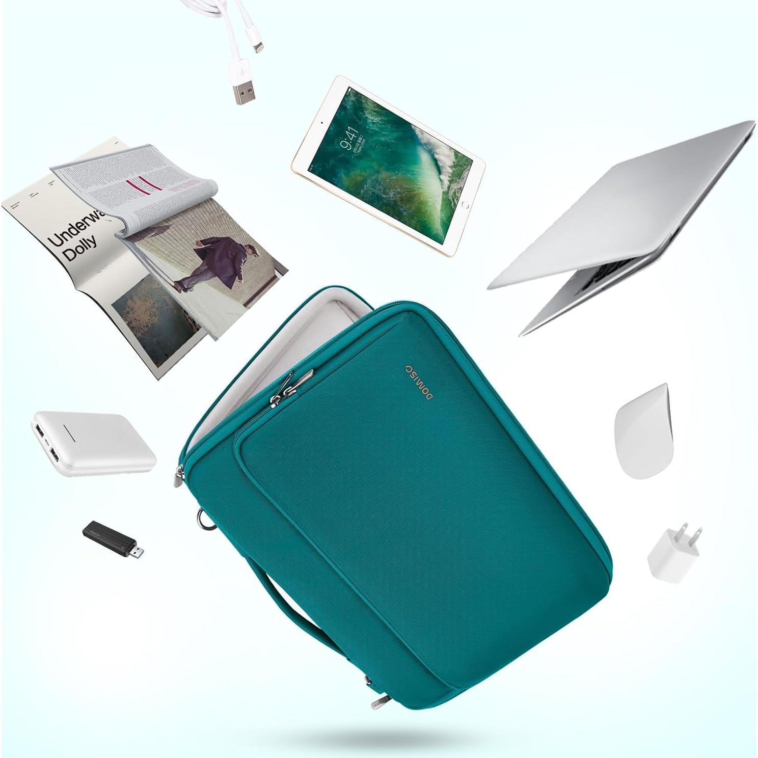 Funda para Laptop 15.6" DOMISO Impermeable Turquesa