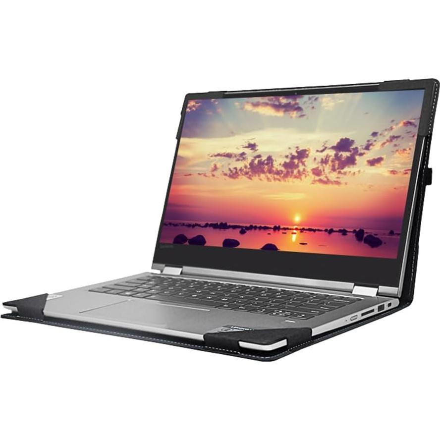 Funda para Laptop XJchen Negra Compatible con Lenovo V15 y IdeaPad