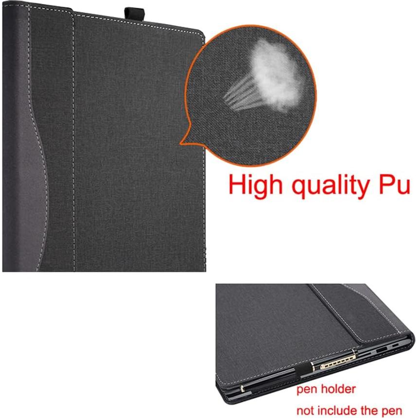 Funda para Laptop XJchen Negra Compatible con Lenovo V15 y IdeaPad