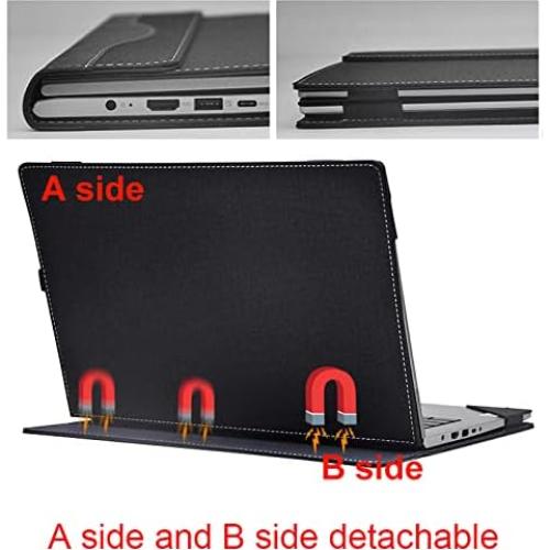 Funda para Laptop XJchen Negra Compatible con Lenovo V15 y IdeaPad