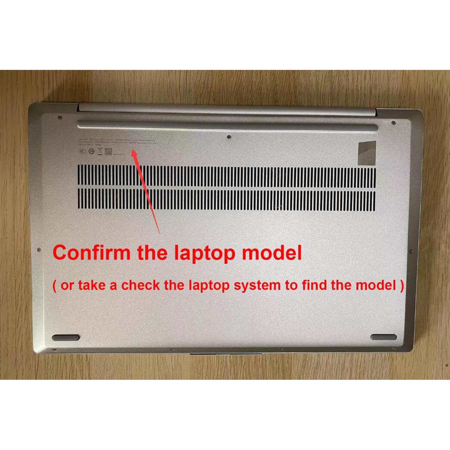 Funda para Laptop XJchen Negra Compatible con Lenovo V15 y IdeaPad