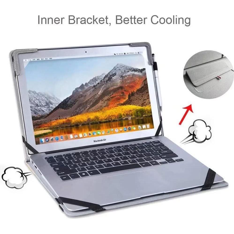 Funda Protectora para Laptop Lenovo Yoga 14" Gris - Berfea