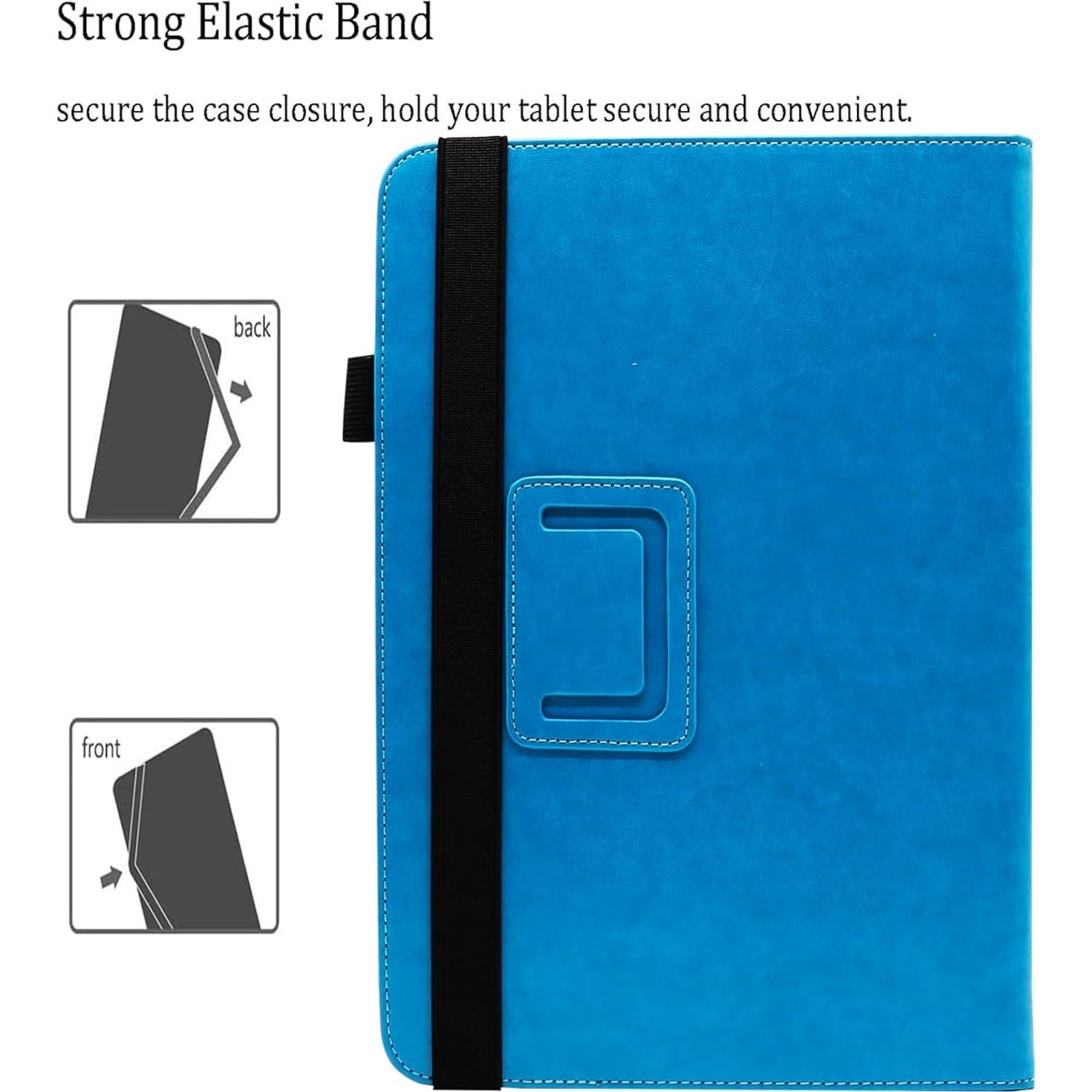 Funda Universal para Tableta Viclowlpfe 9.6-10.5 Pulgadas Azul