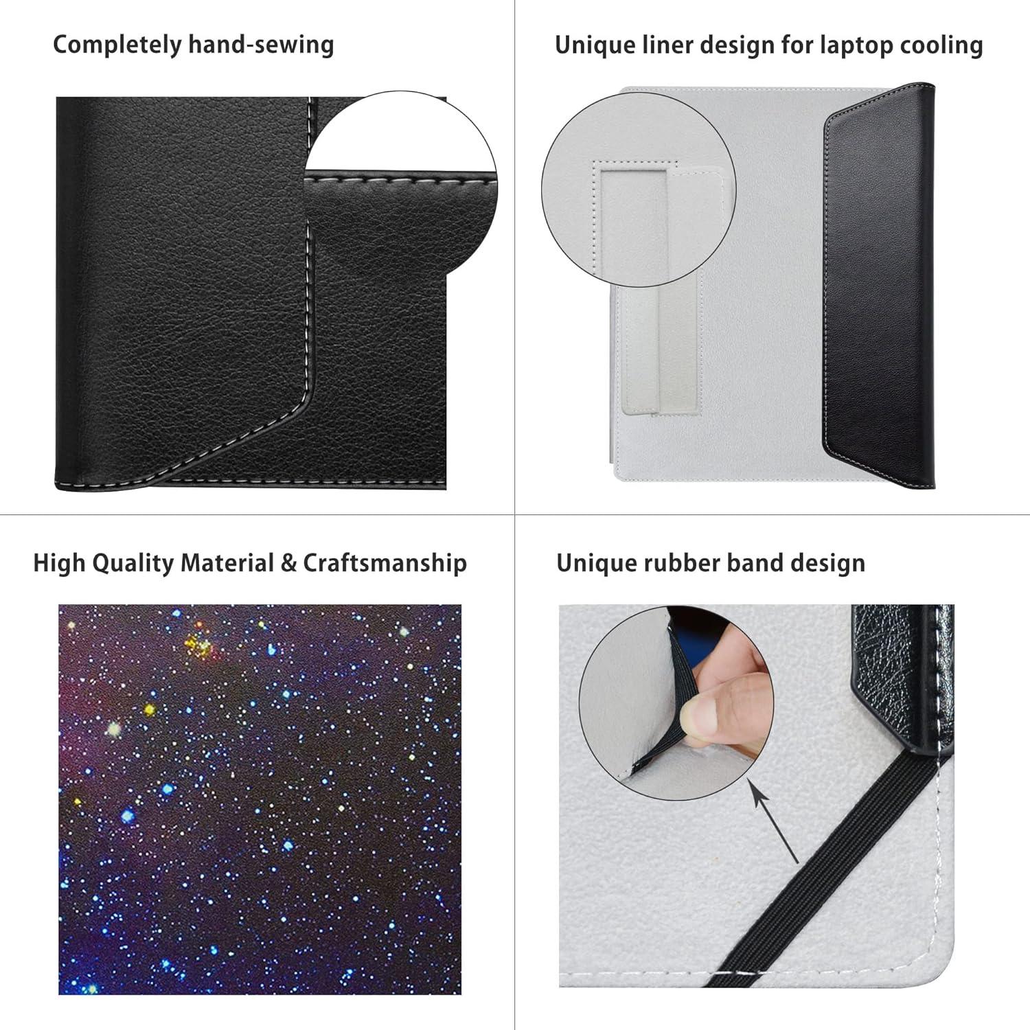 Funda de cuero PU para Lenovo ThinkPad X1 Carbon 14" - Galaxia