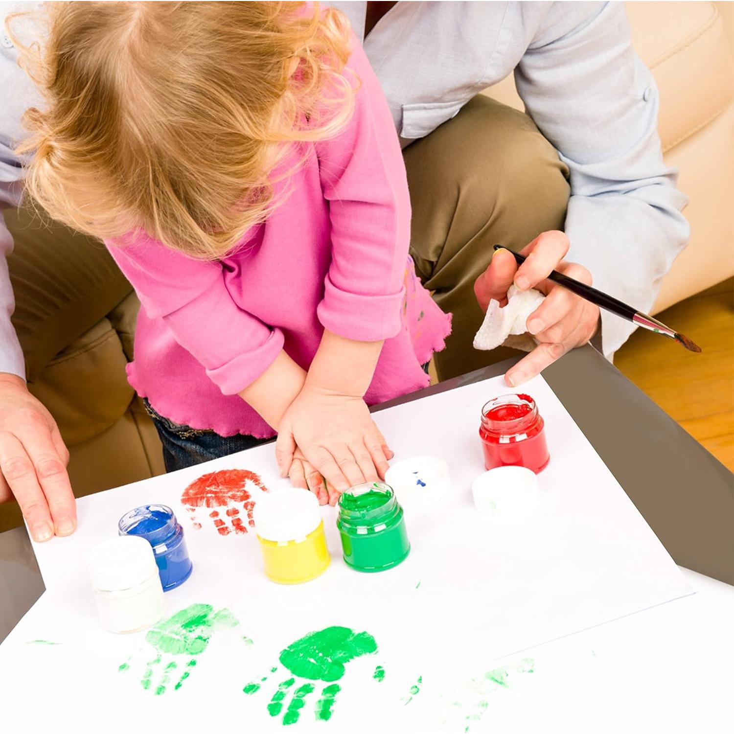 Papel para Pintura con Dedos Mr. Pen 22 Hojas 28x36 cm