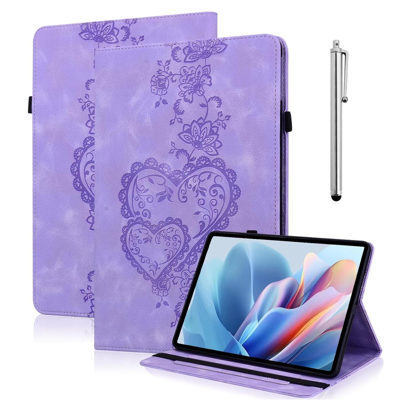 Funda PU Cuero Premium para Lenovo Tab Plus 11.5" 2024 - Púrpura