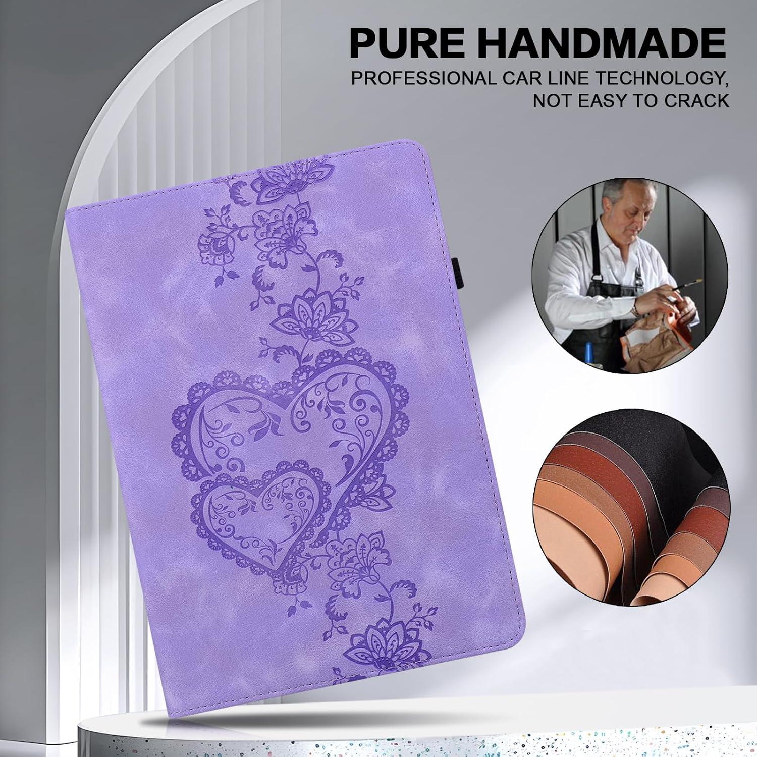 Funda PU Cuero Premium para Lenovo Tab Plus 11.5" 2024 - Púrpura