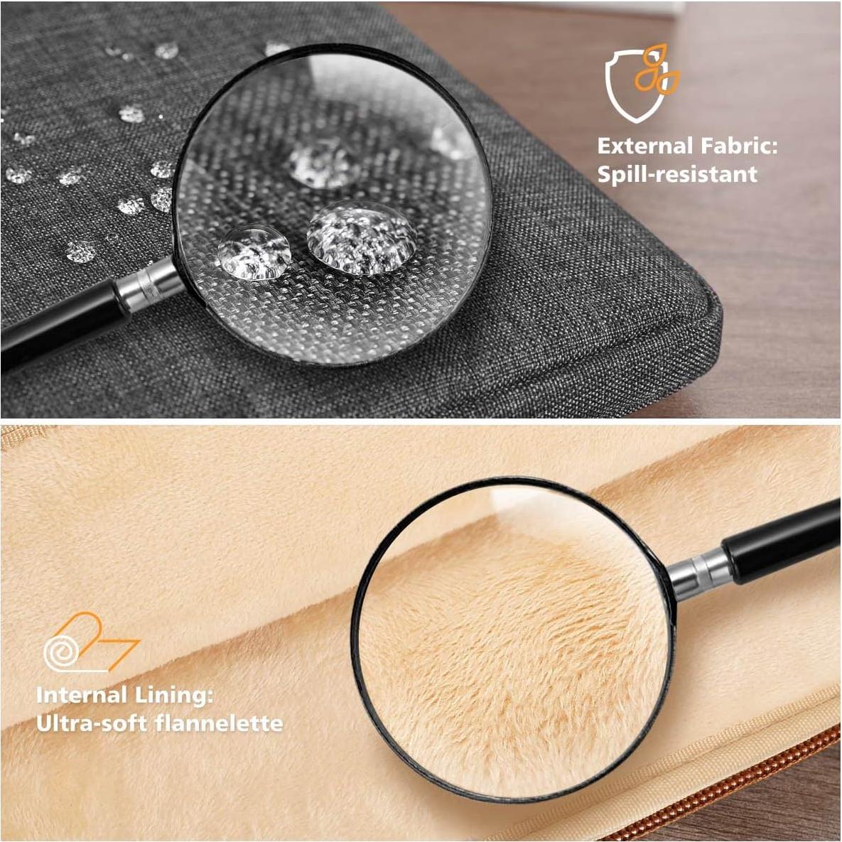 Funda para Laptop KIZUNA 13-13.3" Resistente al Agua Marrón