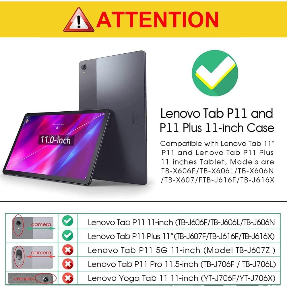 Funda Transparente Bkinew para Lenovo Tab P11 y P11 Plus 11"