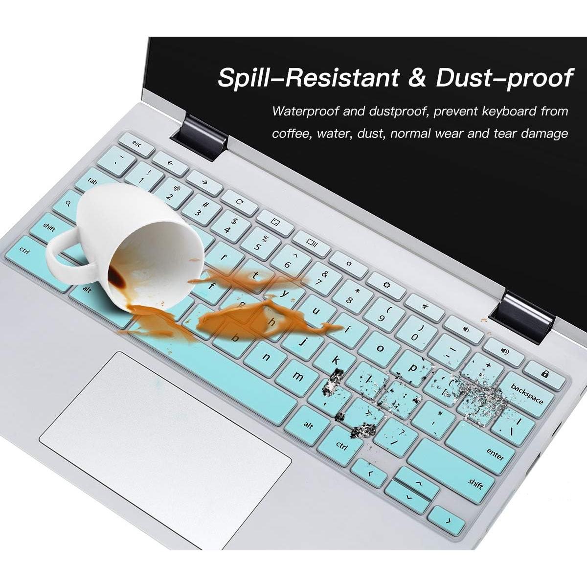 Cubierta de Teclado CaseBuy para Lenovo Chromebook 11.6" y 13"