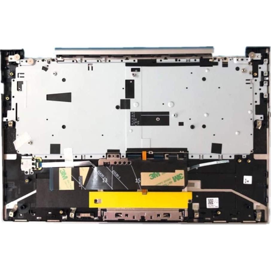 Palmrest Superior Lenovo Yoga C740-14IML Plateado con Teclado