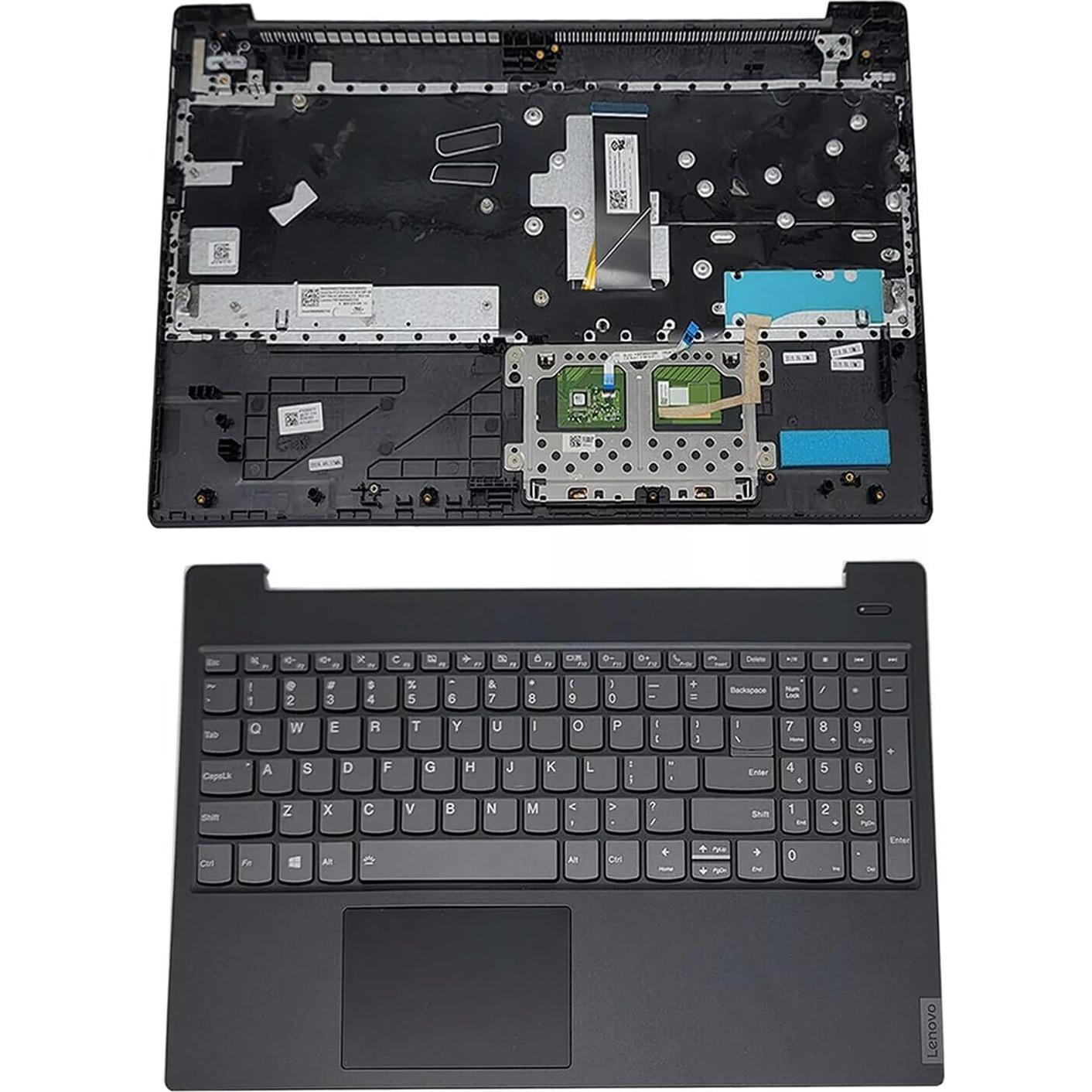 Teclado Retroiluminado Palmrest Lenovo Ideapad S340-15 Negro