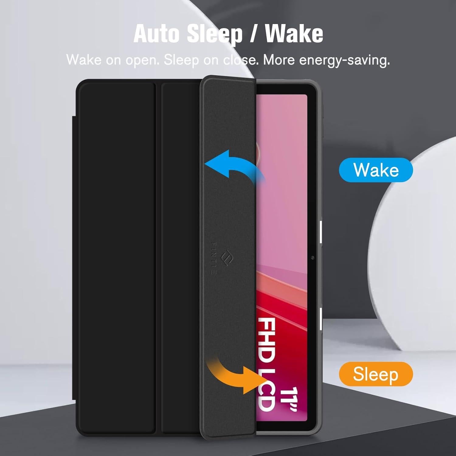 Funda Híbrida Slim Fintie para Lenovo Tab M11 (2023) TB-330FU