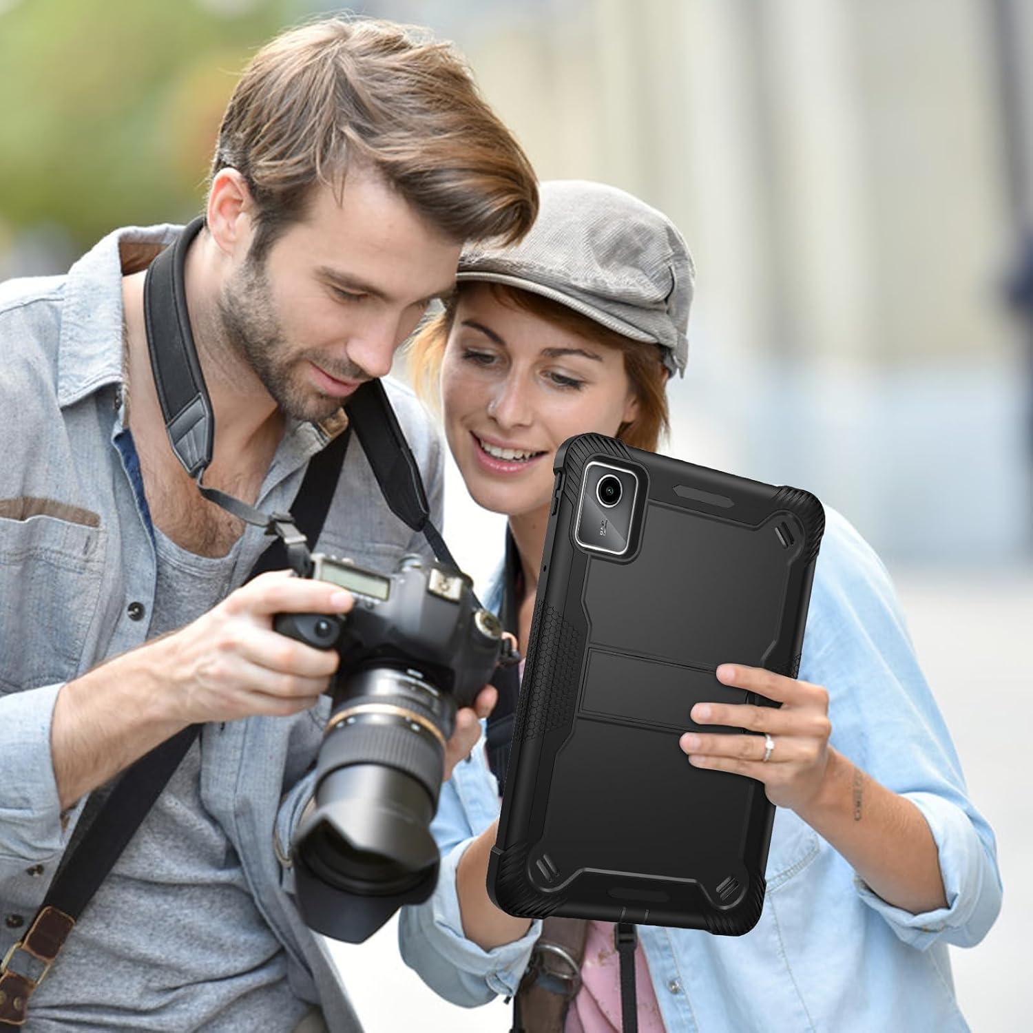 Funda YINLAI para Lenovo Tab M11 11" 2024 con Soporte Negro