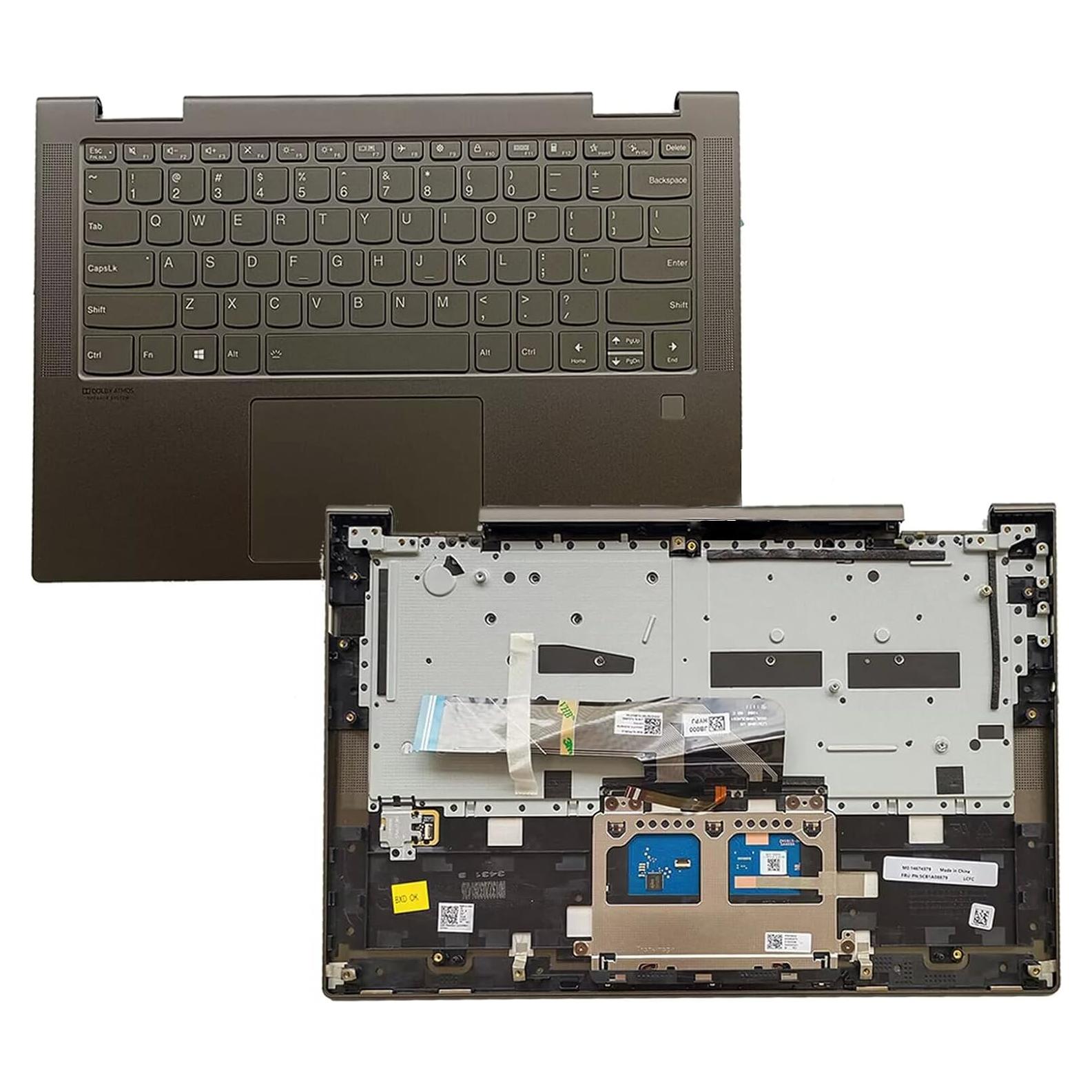 Palmrest Teclado Retroiluminado Touchpad Lenovo Yoga 7-14