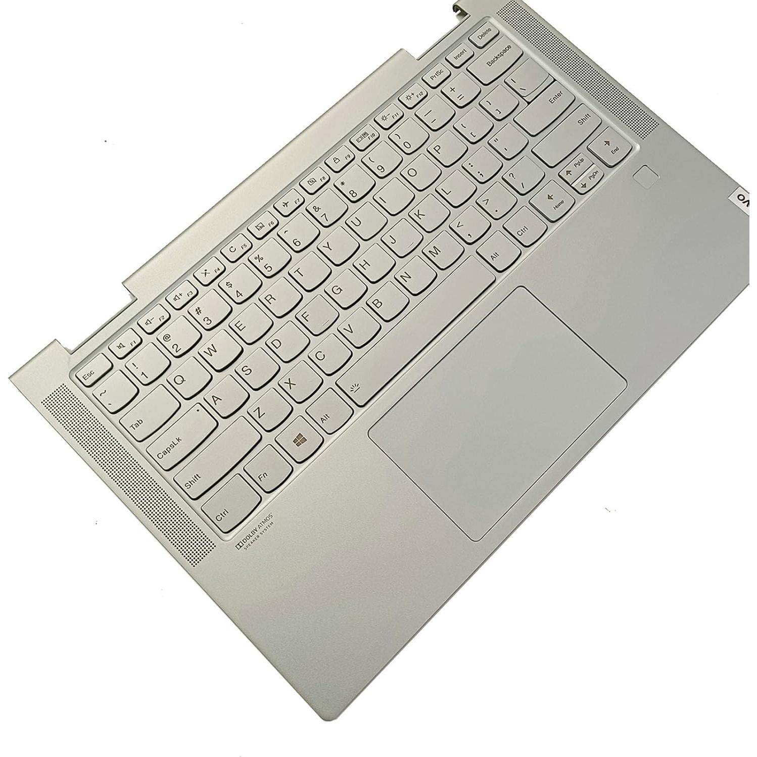 Cubierta Superior Teclado Lenovo Yoga C740-14IML Plata
