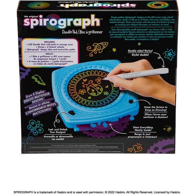 Spirograph Doodle Pad Spirograph 22.86 cm Arte Digital