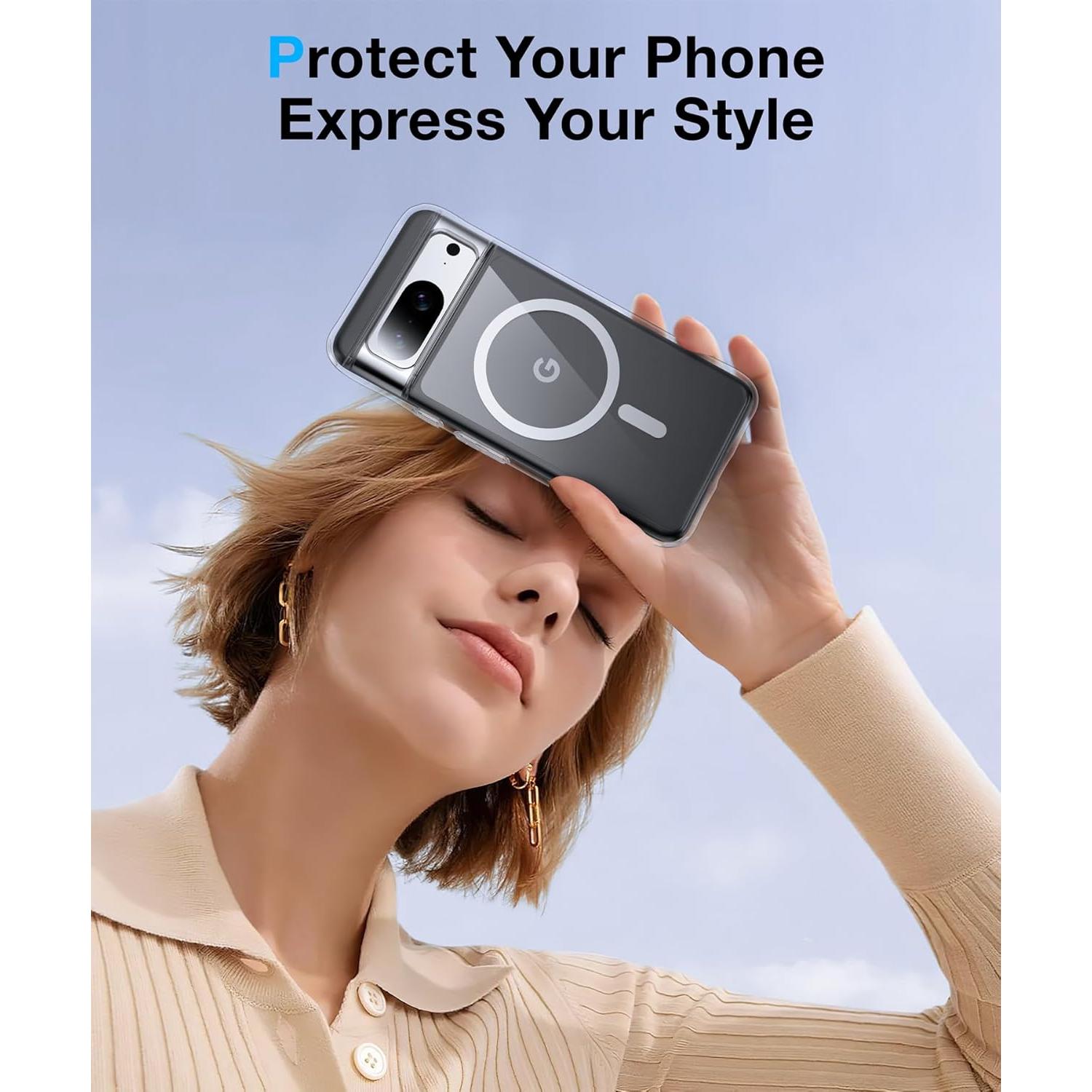 Funda Magnética Antiamarillamiento Google Pixel 8 - FNDMIL