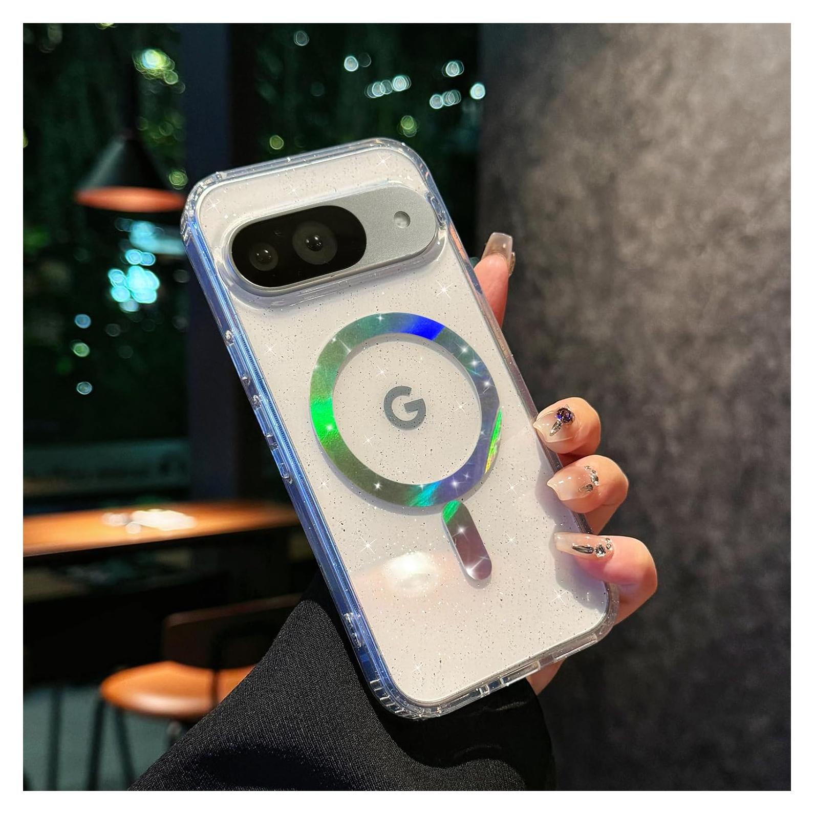 Funda Magnética Transparente A para Google Pixel 9/9 Pro
