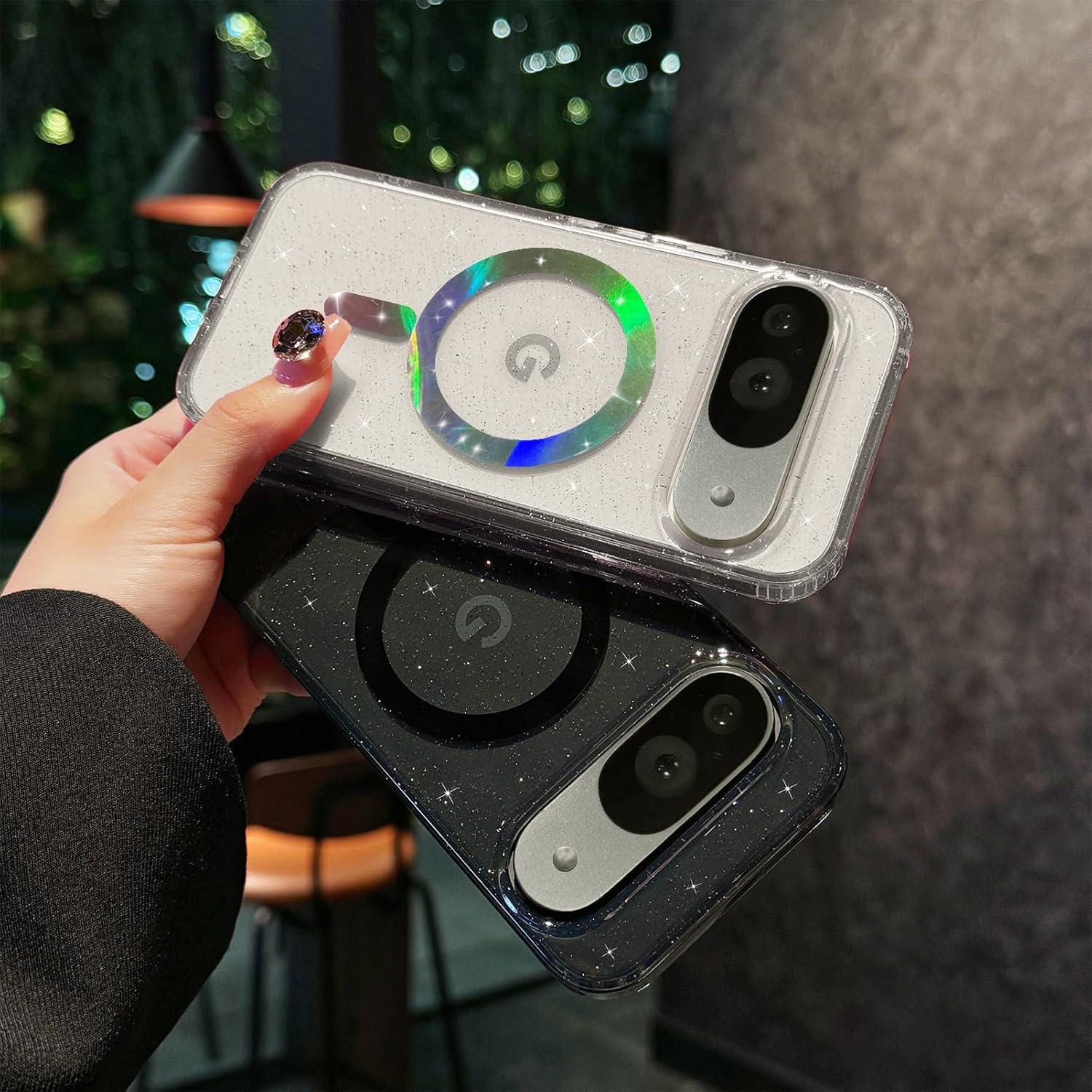 Funda Magnética Transparente A para Google Pixel 9/9 Pro