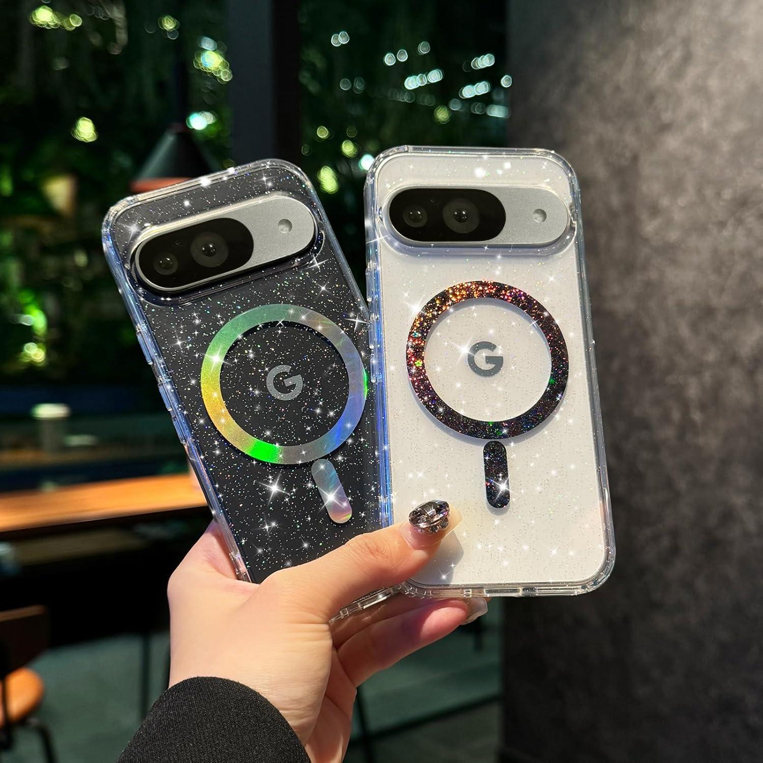 Funda Magnética Transparente A para Google Pixel 9/9 Pro